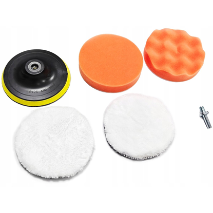 Picture of Disks pulēšanai 125mm kompl 4gb ar adapteri M14