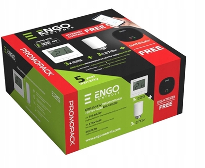 Изображение Engo E- zestaw promocyjny E25-BATW+ETRV-M30+EGATEZB (biay)