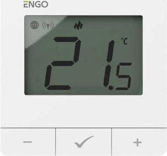 Picture of Engo Internetowy, natynkowy reglator temperatury ZigBee/868MHz, 230V, biay