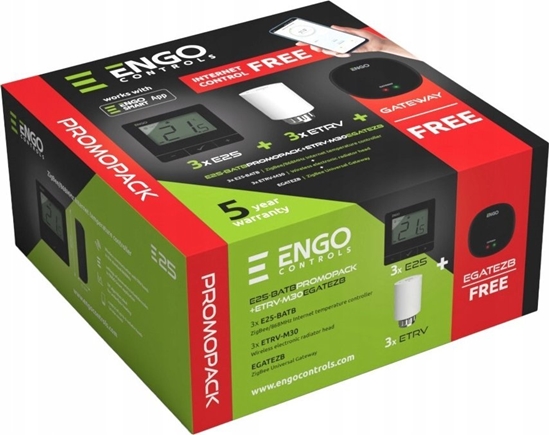 Изображение Engo Zestaw promocyjny E25-BATB+ETRV-M30+EGATEZB (czarny)