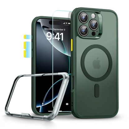 Attēls no ESR ESR Classic Pro Set Halolock MagSafe Case for iPhone 16 Pro Max - Green