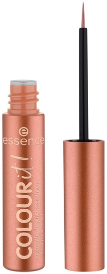 Изображение Essence Colour It! Metallic Liquid Liner metaliczny eyeliner do powiek 01 Burnished Bronze 3ml