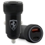 Attēls no Ferrari Ferrari PD-QC 3.0 20W Fast Charge Car Charger - Black