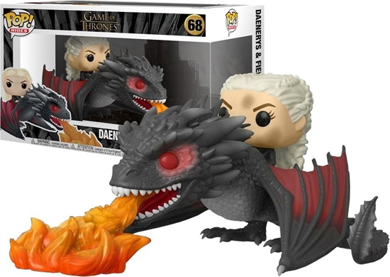 Изображение Figurka Funko Pop Funko POP! Gra o Tron Daenerys Fiery Drogon 68