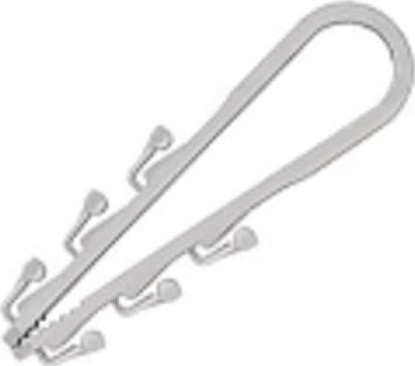 Attēls no Fischer fischer cable loop Steckfix SF plus LS 3/13, clamp (light grey, 100 pieces)