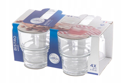 Attēls no Glāzes stikla Bistro 210ml, 4gb