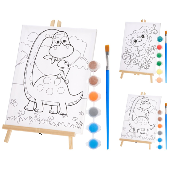 Picture of Gleznošanas kompl.ar molbertu, 2veidi