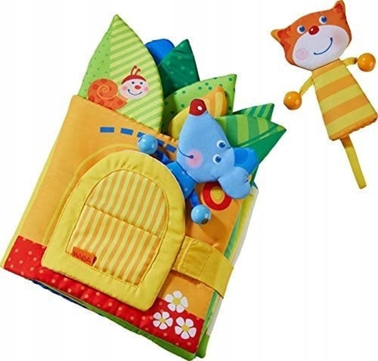 Picture of Haba HABA fabric book leaf house, learning book