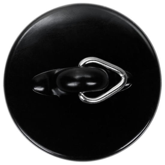 Изображение Izlietnes aizbāznis 6cm melns, PVC