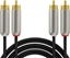 Picture of Kabel Blow RCA (Cinch) x2 - RCA (Cinch) x2 2.5m czarny (91-251#)