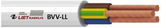 Изображение Kabelis BVV-LL 3x2.5 rullis 50m