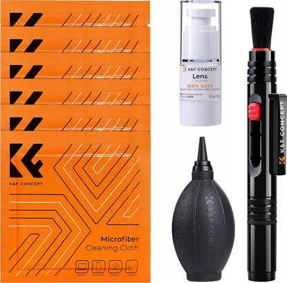 Изображение Kf Zestaw do czyszczenia pptyki K&F Concept Cleaning Kit 4w1