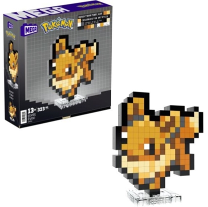 Picture of Klocki MEGA Pokemon Pixel Eevee 