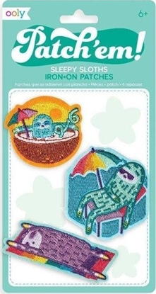 Picture of Kolorowe Baloniki Naprasowanki Patch Em - pice Leniwce