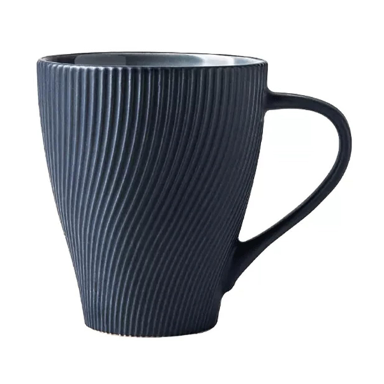 Picture of Krūze keramiska 350ml, melna