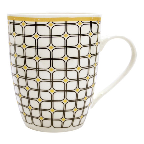 Picture of Krūze keramiska 350ml, Motive