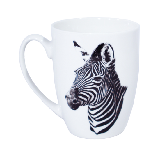 Изображение Krūze keramiska 350ml, Zebra