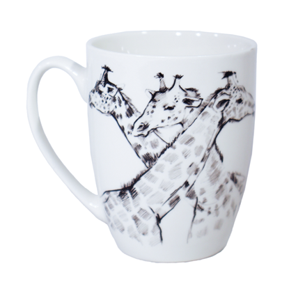 Изображение Krūze keramiska 350ml, Žirafes