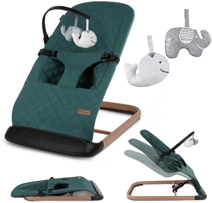 Изображение Leaczek bujaczek kidwell laro skadany dla niemowlt zielony