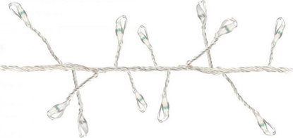 Attēls no Lumarko acuch wietlny N/bat 100led Ciepy 1m Owietlenie Druciane 3x Aa 1,5v