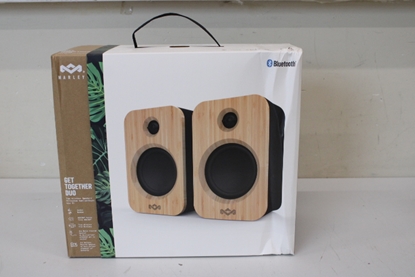 Attēls no Marley SALE OUT. Get Together Duo Speaker, Bluetooth, Black | | Get Together Duo Speaker | EM-JA019-SB | DAMAGED PACKAGING | 15 W | Bluetooth | Black | Portable | Wireless connection
