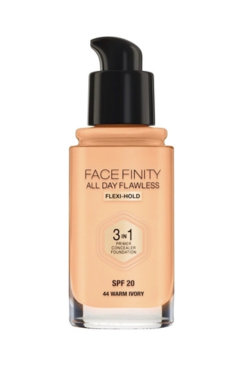 Изображение MAX FACTOR Facefinity All Day Flawless 3in1 Foundation SPF20 44 Warm Ivory 30ml