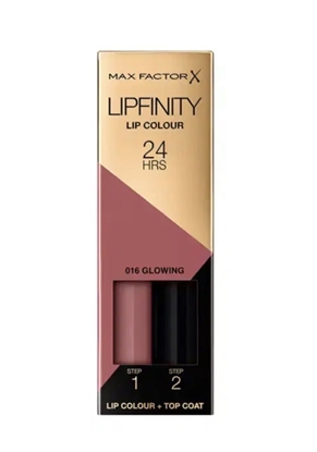 Изображение Max Factor Lipfinity Lip Colour 016 Glowing