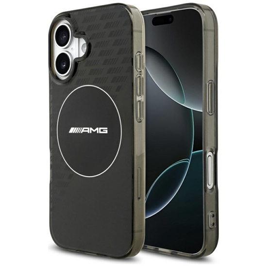 Picture of Mercedes-Benz AMG Nauble Layer Transparent Smocked MagSafe Case for iPhone 17 - Black