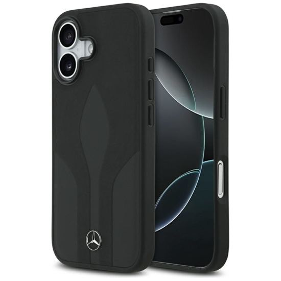 Изображение Mercedes-Benz Mercedes Leather The Move MagSafe case for iPhone 17 - black