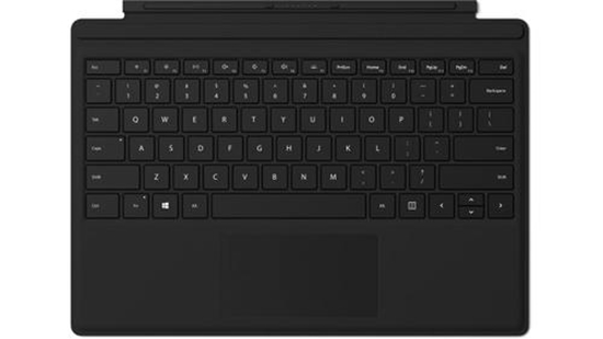 Picture of Microsoft Surface Pro Signature Type Cover FPR  Touchpad  Microsoft  - Surface Pro - Surface Pro 4 - Surface Pro 3  Black  Docking  Microsof