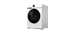 Picture of Midea Washing machine with dryer | MF200D80WB/1/W-HR | Energy efficiency class A/D | Front loading | Washing capacity 8 kg | 1400 RPM | Depth 48 cm | Width 60 cm | Display | LED | Drying system | Drying capacity 6 kg | Steam function | White