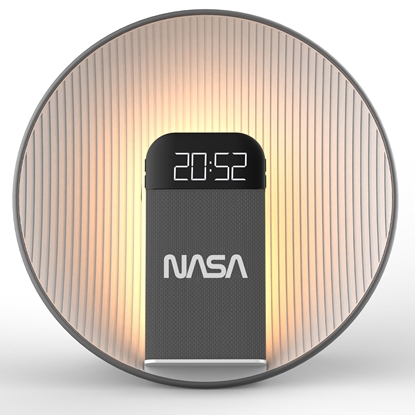 Изображение NASA SPC600  Bluetooth Speaker/ Alarm Clock/ Wireless Charger