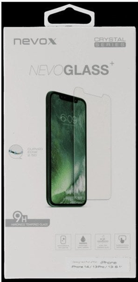 Изображение Nevox Nevox NEVOGLASS 3D iPhone 13/Pro - tempered glass without EASY APP