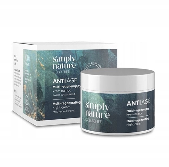 Picture of Nivea CLOCHEE_Simply Nature Anti Age wielozadaniowy krem na noc 50ml