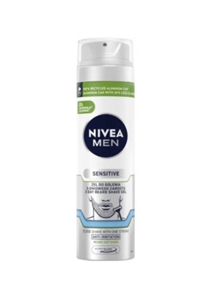 Picture of Nivea Men Sensitive 3-Day Beard Shave Gel 200ml