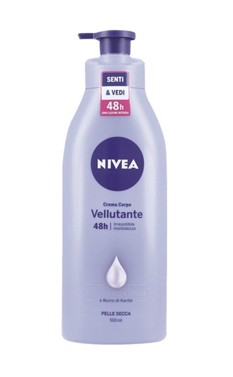 Изображение Nivea Silky Shea Butter Body Milk 500ml