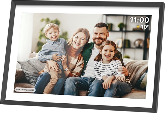 Изображение Ramka cyfrowa Kruger&Matz Cyfrowa ramka FRAMEO WiFi 10,1" AMBILIGHT