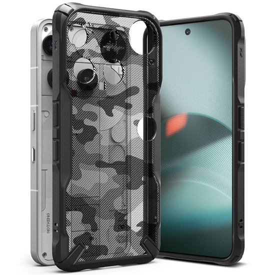 Picture of Ringke Ringke Fusion X Case for Nothing Phone 3 - Gray and Black