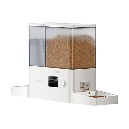 Attēls no Rojeco New 2 in 1 Pet Water Fountain & Feeder WiFi