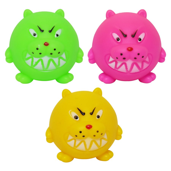 Picture of Rotaļlieta gumijas Bumbiņa ar dzīvnieku 7.5cm, mix