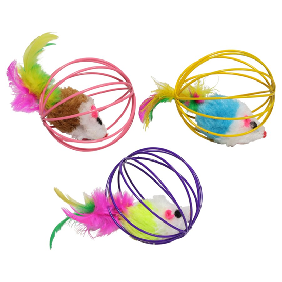 Picture of Rotaļlieta kaķiem Bumba ar pelīti