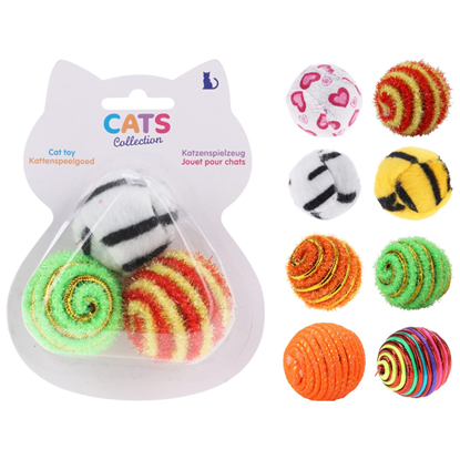 Изображение Rotaļlieta kaķiem Bumbiņas 3.5cm 3gb