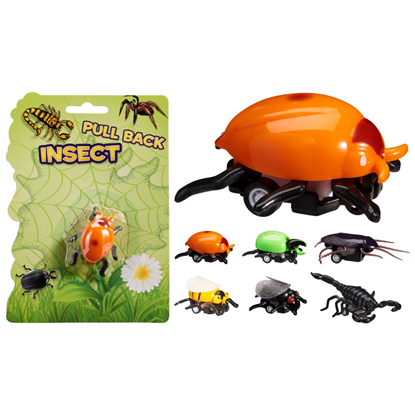 Picture of Rotaļlieta Kukainis uzvelkams, 6veidi