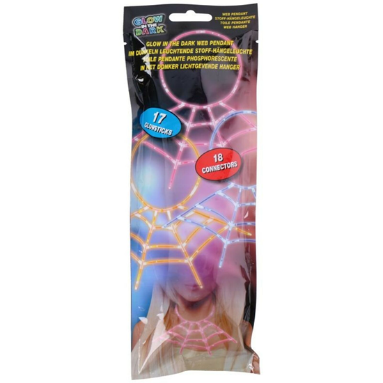 Изображение Rotaļlieta Kulons Zirnekļa tīkls, spīd tumsā