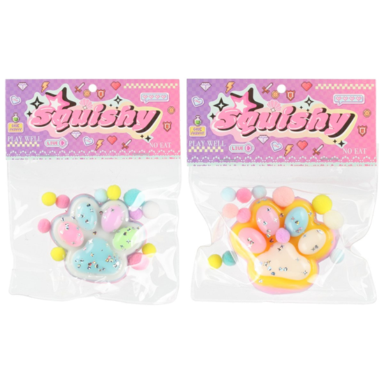 Picture of Rotaļlieta saspiežamā Kaķpēdiņa