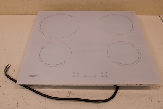 Изображение SALE OUT. Candy CH64CCW Hob, Vitroceramic, Width 59 cm, 4 cooking zones, Touch control, White | Candy Hob | CH64CCW | Vitroceramic | Number of burners/cooking zones 4 | Touch | White | UNPACKED, SCRATCHED ON TOP