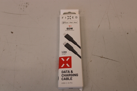 Изображение SALE OUT. FIXED Liquid Silicone Cable USB-C/Lightning, 1,2m, black | Fixed | Liquid Silicone Cable USB-C/Lightning, 1.2m | FIXDLS-CL12-BK | Black | DAMAGED PACKAGING, DEMO