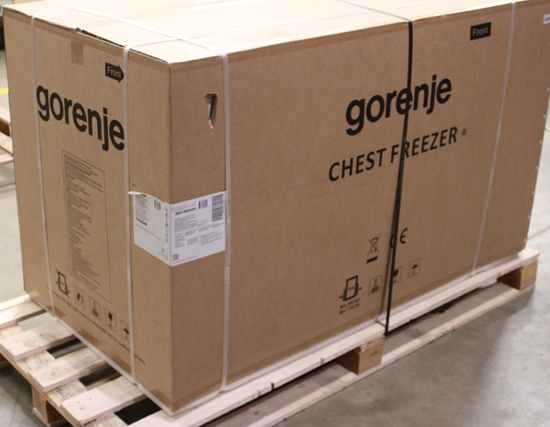 Picture of SALE OUT. Gorenje Freezer FH43EAW, Energy efficiency class E, Chest, Free standing, Height 85.8 cm, Total net capacity 440 L, White | Gorenje Freezer | FH43EAW | Energy efficiency class E | Chest | Free standing | Height 85.8 cm | Total net capacity 440 L