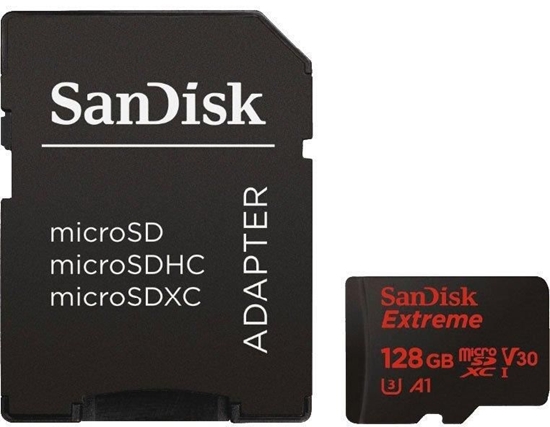 Изображение SANDISK BY WESTERN DIGITAL MEMORY MICRO SDXC 128GB UHS-I/W/A SDSQXAA-128G-GN6AA SANDISK