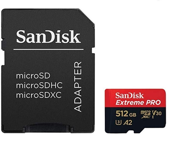 Изображение SANDISK BY WESTERN DIGITAL MEMORY MICRO SDXC 512GB UHS-I/W/A SDSQXCD-512G-GN6MA SANDISK